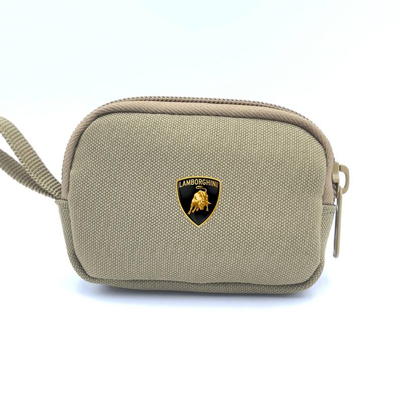 Pouzdro na klíče od auta Klíčenka Mini úložná taška na klíče Sluchátka USB Úložná taška na zip Pro Lamborghini LP570 LP610 Urus Gallardo Aventado