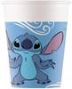 Kubeczki Papierowe Stitch & Angel Lilo Bajka Urodziny Party 200Ml 8Szt.