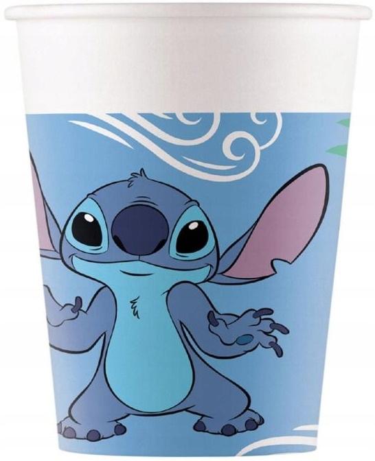 Zestaw Stitch & Angel Lilo Sticz Bajka Urodziny Talerzyki Kubeczki Serwetki