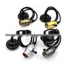 Pearl Black Vintage E26/E27 Aluminum Edison Pendant Lampholder for DIY Light Fixtures