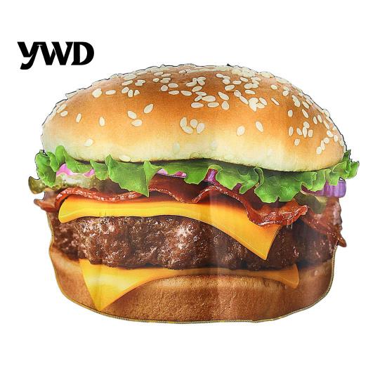 Funny Hot Dog Costume Adults Fast Food Costume, Unisex Hamburger French Fries Stage Performance Cosplay Dress Up Outfit for Halloween Holiday Party