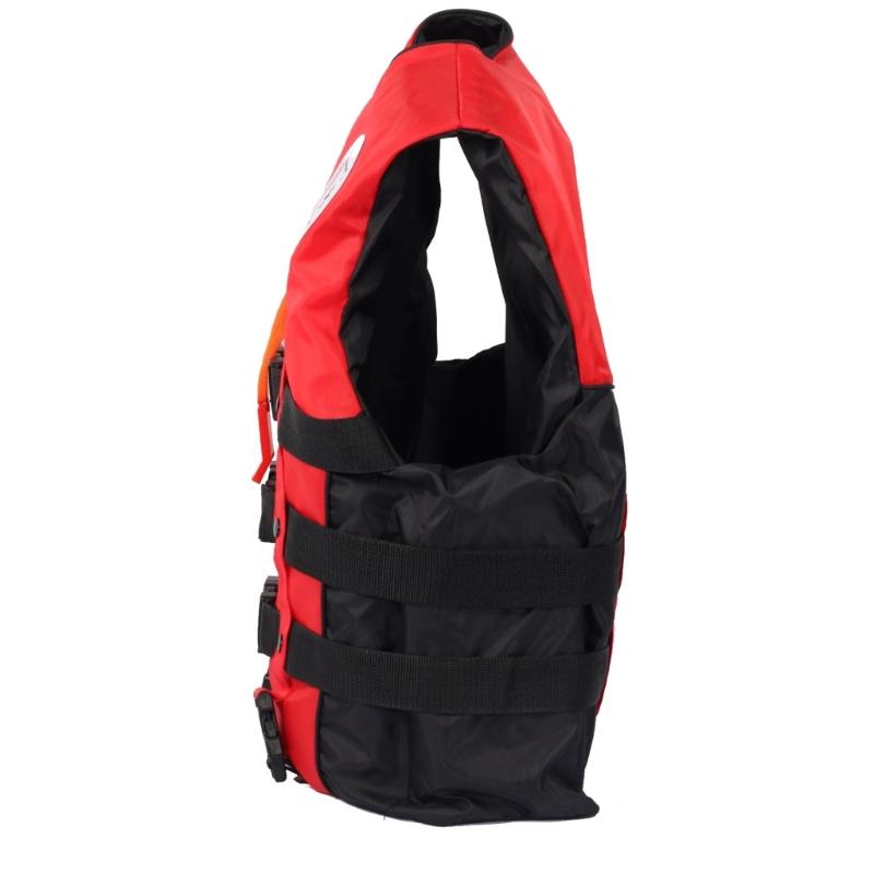 Kids Swimming Life Vest Adjustable Boating Drifting Aid Jackets Buoyancy Jackets with Whistle for Water Sports Activity
