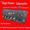 Universeller Spannungssubwoofer mit integriertem Bluetooth-Verstärkerboard für Auto & Zuhause (12V/24V/220V Hochleistungs-Lautsprecher-Motherboard)