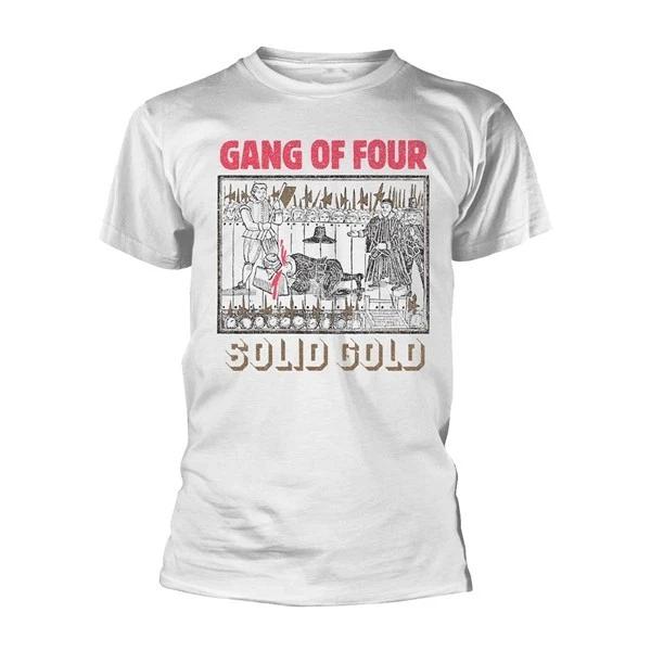 GANG OF FOUR SOLID GOLD T-Shirt official / licenced free uk post post punk* M