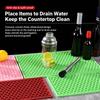 PVC Heat Insulation Pad Rectangular Bar Counter Mat High Quality Anti-Slip Pad  Bar Dining Table