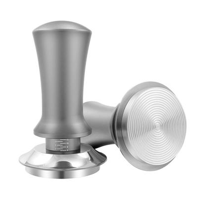 Coffee Hand Tamper with Automatic Rebound Spring Loaded And Scale Display