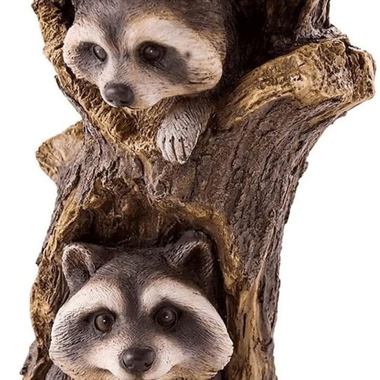 Hedgehog Bird Feeder Statue 3D Printing Technology Yard Sculpture Resin Outdoor Statue