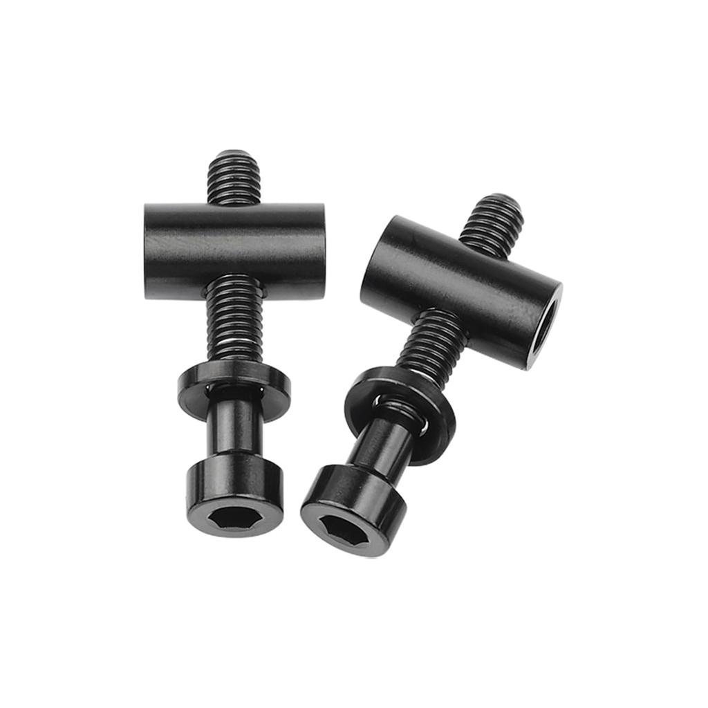 Titanium M5x30mm Ti Bolt Nut Washer for Thomson Seatpost Cycling Screws (Black)