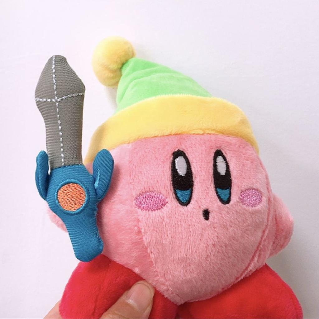 Spiel Star Kirby Kawaii Plüschtier Niedlicher Meta Knight Marx Schwert Kirby Weiche Stoffpuppe Plüschtier Mädchenzimmer Dekoration Weihnachtsgeschenke
