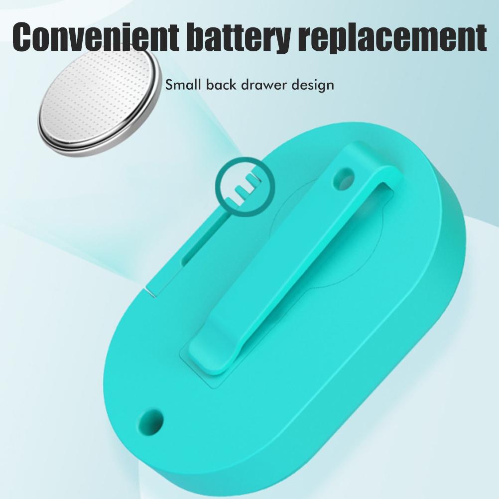 Bærbar ultralyd skadedyrskremmer med klips Elektronisk insektsmiddel for innendørs og utendørs bruk