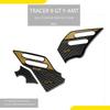 For Tracer 9 GT Y-AMT 2025 Motorcycle Accessories Heel Waterproof Scratch 3D Resin Stickers
