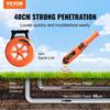Rohrverstopfungsdetektor Ortungsgeräte 100ft/30m Wasserdicht für PVC Kunststoff Metall