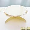 Three-Tier Gold Stamping Cake Stand for Birthday Party Desserts