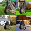 Patio Egg Chair Cover, Extra Large Double Egg Chair Cover for Outdoor Furniture, Heavy Duty Swing Hanging Egg Chair Cover Waterproof, Anti-UV,