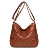 Soft PU Leather Shoulder Crossbody Bag with Large Capacity