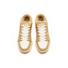 Anta Jie Ao Slip Resistant Abrasion Resistant Low top Skateboard Shoes Women's White Brown 122248026-2