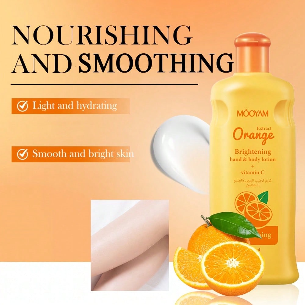 1 PC 300ml MOOYAM Vitamin C Moisturizing Body Lotion , Body Lotion,Moisturize And Nourish,Skin Care