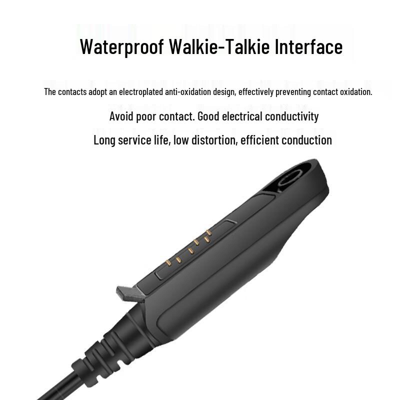 Tactical Throat Mic Headset for Two-Way Radios (CN version)
