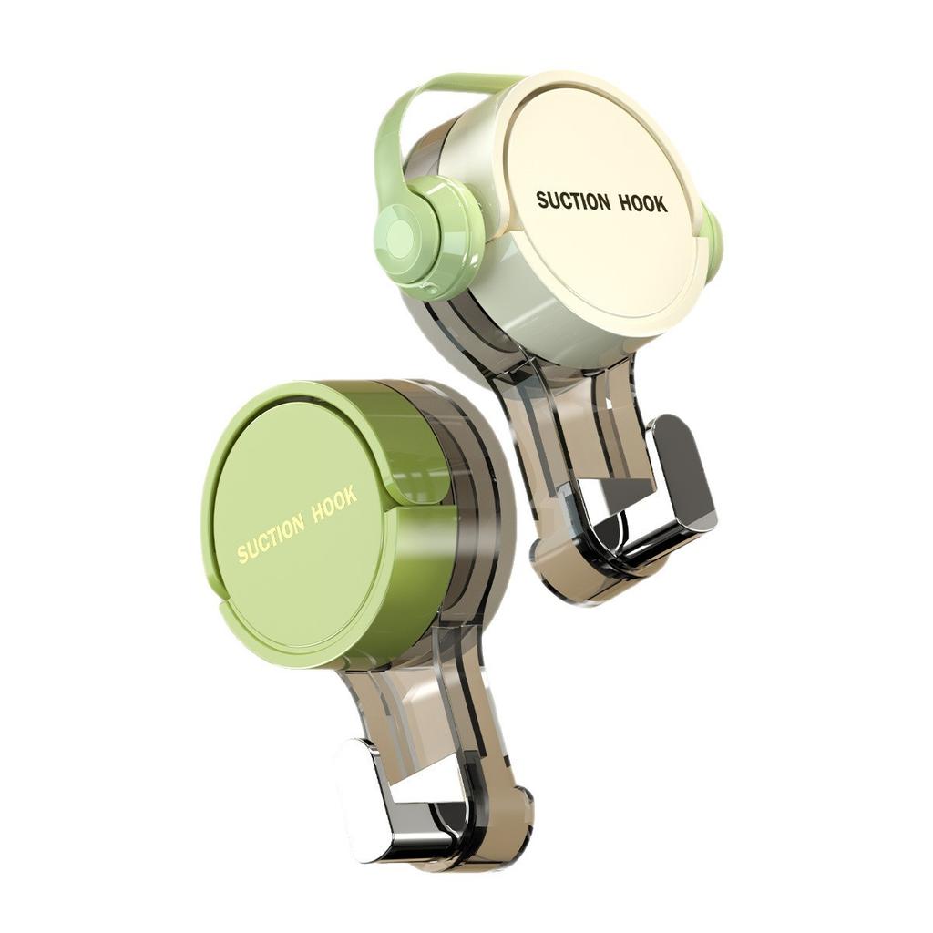 Suction Cup Hook Strong Vacuum No Drill Adhesive Hook Towel Rack Kitchen Bathroom Toilet Wall Seamless Movable