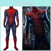 Prachtige Verbazingwekkende Spiderman Maillots Halloween Cosplay Kostuums Zentai Pak Met Prachtig Vakmanschap En Ademende Stof