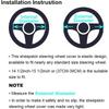 3Pcs Set Fashion Fluffy Fuzzy Wool Fur Soft Car Steering Wheel Cover with Handbrake Cover and Gear Shift Cover for Women Girls