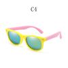 Polarized Exquisite Sweet Square Sun Glasses Boy Girl Simple Colorful Brand Sunglasses Outdoor Party Children Eyeglasses