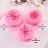 Lily Lilac Rose Fondant Silicone Mold for Cake Decorating and DIY Chocolate Baking