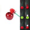 Convenient Long-handled Toilet Brush Set Cherry Toilet Brush For Quick And Efficient Cleaning Creative Plastic Cleaning Brush