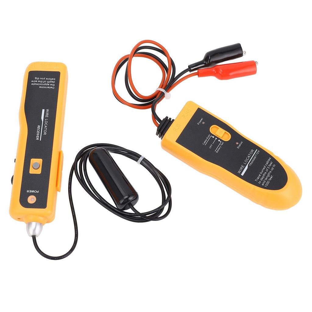 Wire Detector Underground Cable Wire Locator Multipurpose Concealed Wiring Finder with Earphone