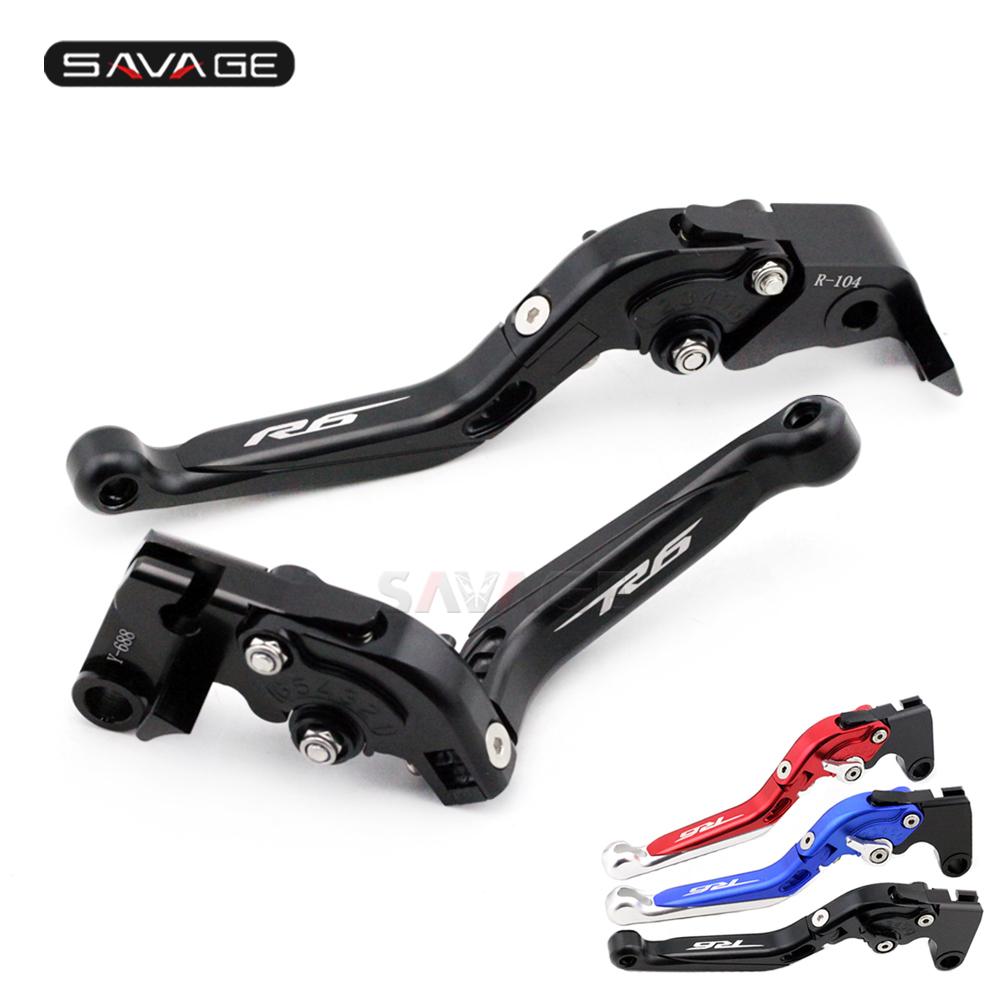 

Рычаг тормозной муфты для YAMAHA YZFR6 YZF-R6 2005-07 09 12 14 16 18 19 мотоцикла с ЧПУ Регулируемый складной выдвижной логотип