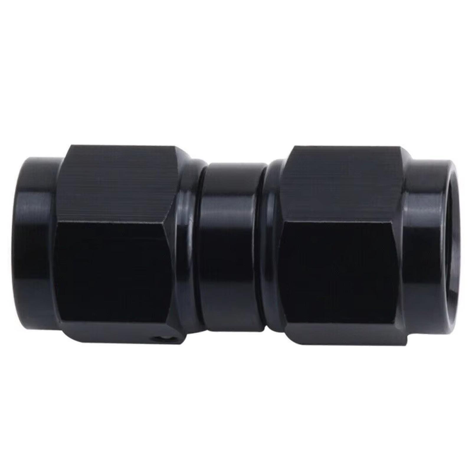 

AN6 AN10 Алюминиевый поворотный прямой соединитель-адаптер с внутренней резьбой Черный TF-1108 One Size