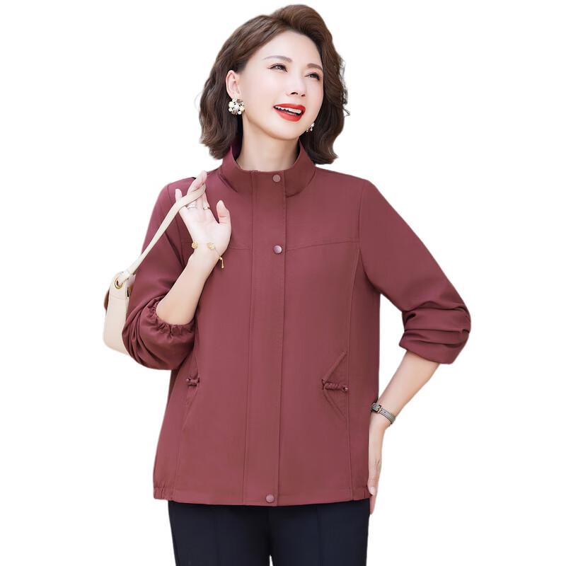 Women's Casual Zip-Up Loose Jacket