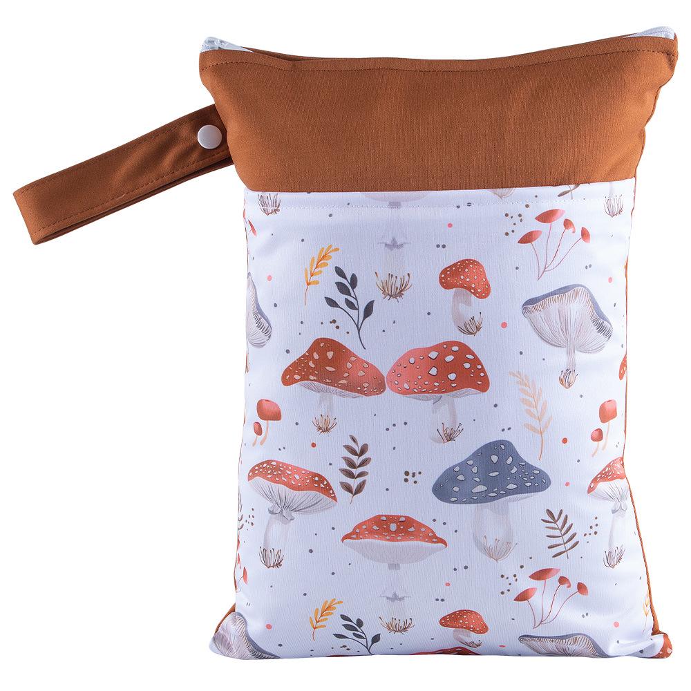 Cartoon Cute Waterproof Wet/Dry Separation Storage Bag (25x35cm) for Travel and Clothing