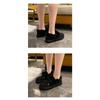 Winter Cotton Boots with Bow Detail Warm Flat Boots In Plus Sizes Versatile Women's Boots with Fur Lining
