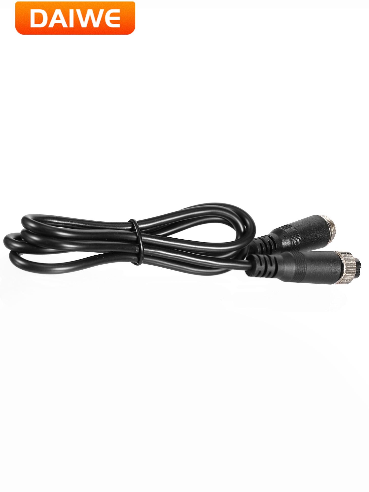 

4-Pin Aviation Video Extension Cable for connecting truck and bus surveillance cameras.