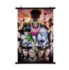 HUNTER X HUNTER Painting Scroll Poster Gon Freecss Killua Hisoka Home Decor Hanging Painting Boys Girls Scroll Poster
