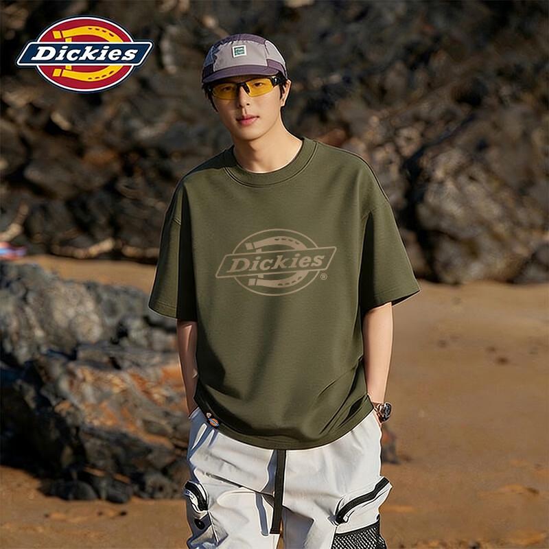 

Мужская дышащая оверсайз футболка Dickies из ледяного шелка M
