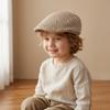 Hollow Children Forward Cap Korean Style Sun Hat Simple Mesh Beret  Sunshade