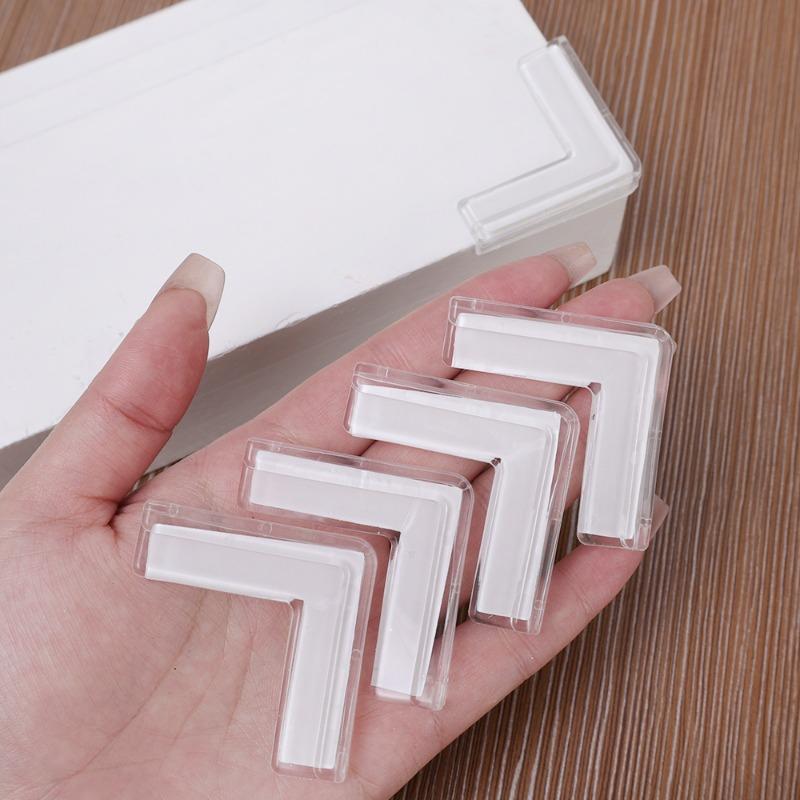 1-16 Pezzi Protezione Angolo Tavolo in Silicone Trasparente Copertura Protezione Sicurezza Bambino Anticollisione Angolo Bordo
