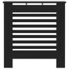 MDF Radiator Cover Black 78 cm