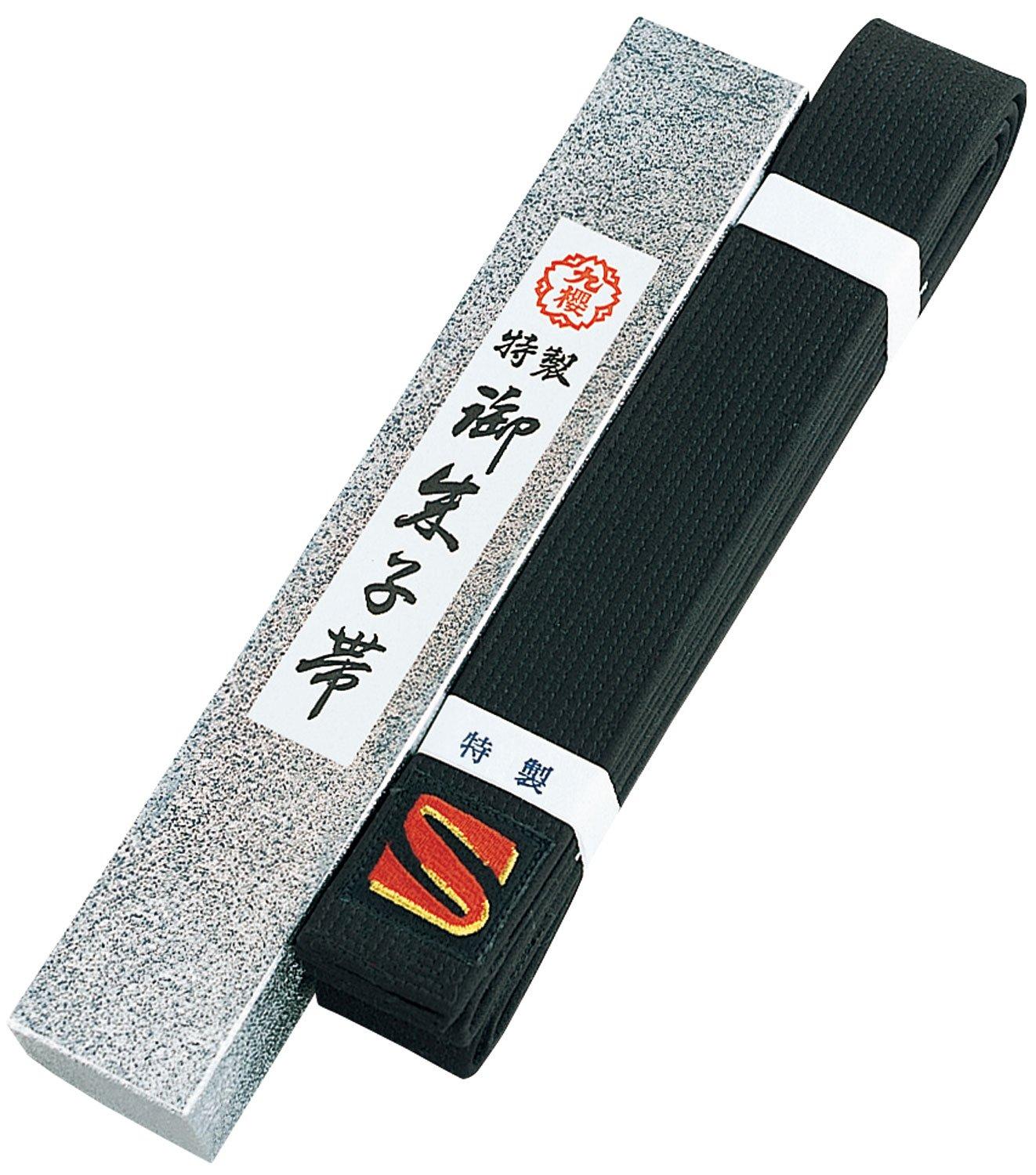 

Kusakura JOGS Special Black Thick Size 4 JOGS4B (Thick Core) Sash, Type, (Gift Boxed)