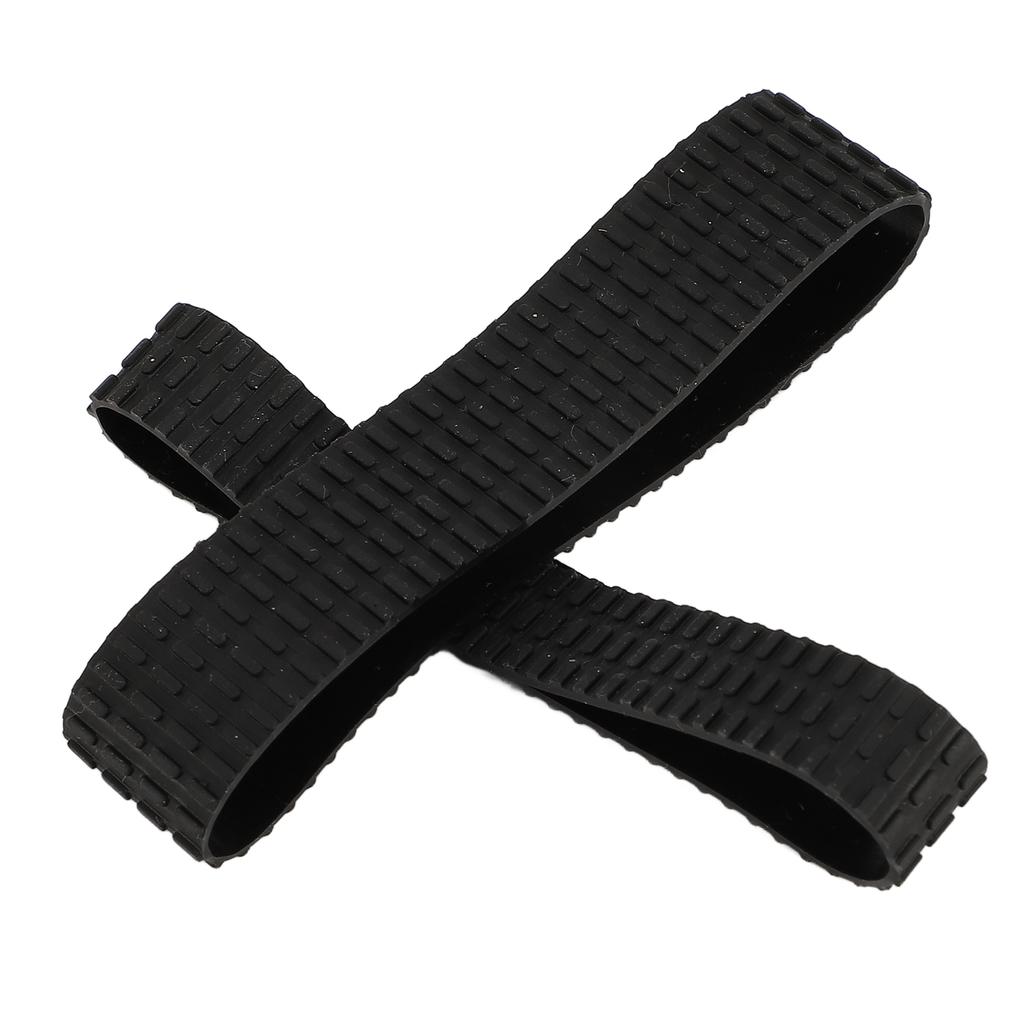 2PCS Lens Zoom Grip Rubber Ring Replacement Part Lens Grip Rubber Circle for 17 To 55mm Lens