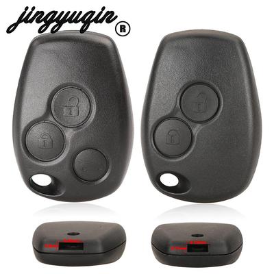 Jingyuqin 2/3 Buttons Remote Car Key Shell Cover Case Styling For Renault Dacia Modus Clio 3 Twingo Kangoo 2 Fob