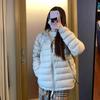 Down Jacket Women's New Winter Light and Warm Cotton Jacket Hooded Retro Cotton Jacket