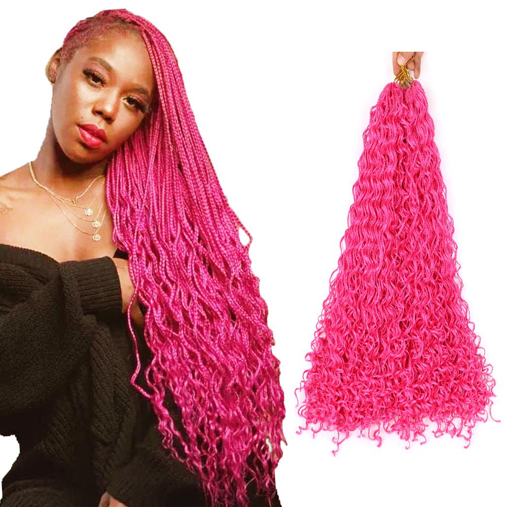 Ombre Box Braids Hair Crochet Braiding Hair Zizi Ombre Synthetic Zizi Crochet Hair Crochet Zizi Box Braid 28 Inch