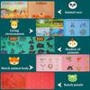 Quiet Book Magic Sticker Toy Baby Educational Montessori Busy Book Preschool Learning Book for Kids Early Educational Binder