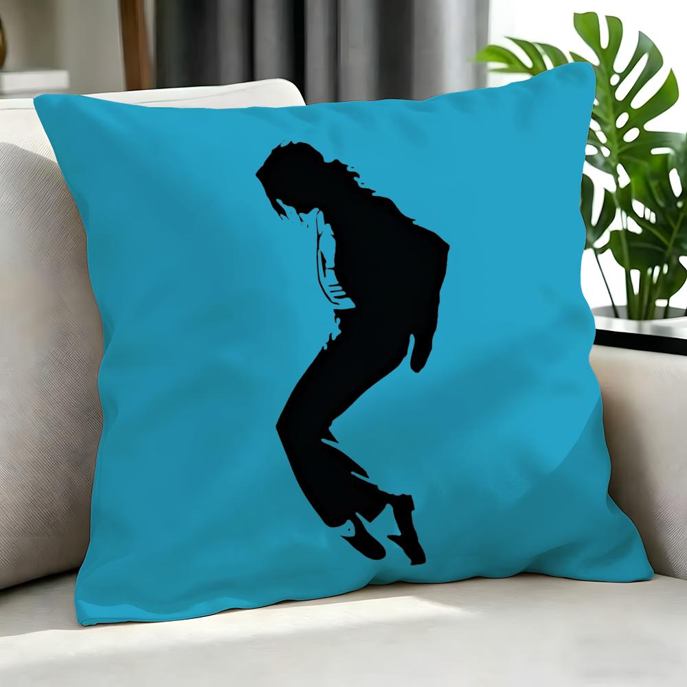 Singer - Michael Jackson Cushion Cover Cushion Cover Set 4Pcs 50x50 45x45 40x40 Pillowcase Decorative Sofa Home Decor
