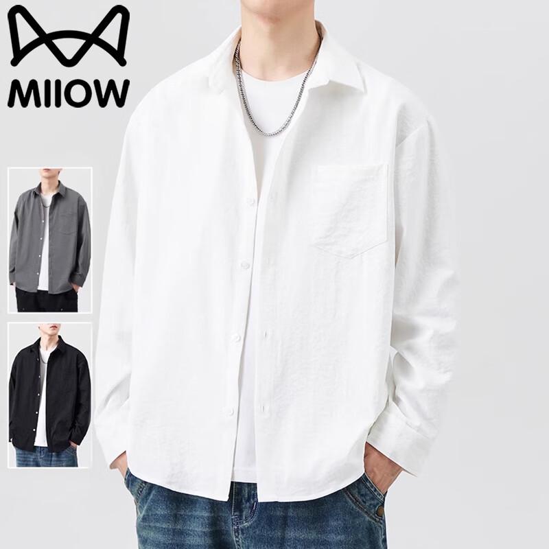

Maoren Men s Casual Business Long-Sleeve Shirt 3XL
