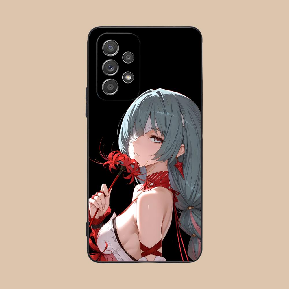 Wuthering Waves Phrolova Matte Mobile Phone Case for Samsung Galaxy M55 54 42 35 34 33 32 23 22 15 14 13 12 F55 5G Cover