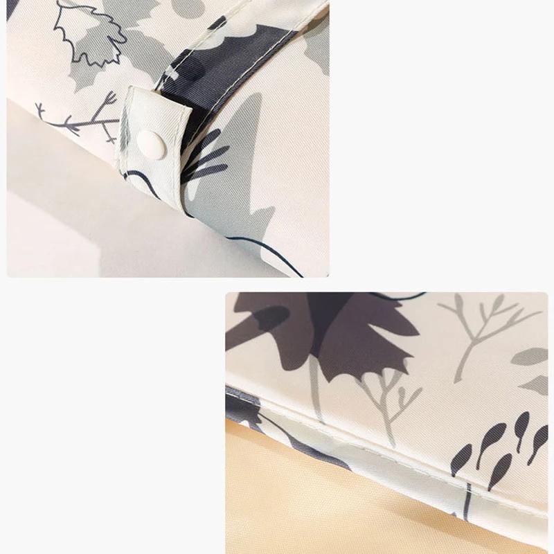 Skládací přebalovací podložka pro miminka Vodotěsná přebalovací podložka pro novorozence Přenosná přebalovací pult pro batolata Odolné prostěradlo pro miminka Oxford